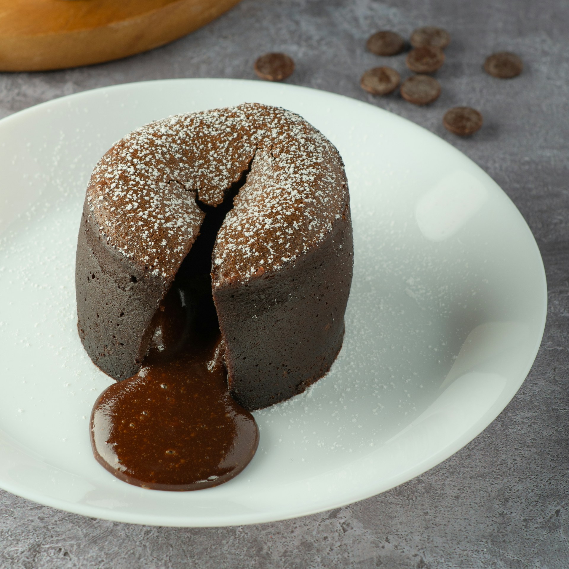 Moelleux au chocolat, cœur coulant